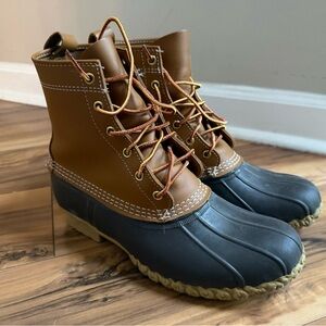 L.L. Bean Brown and Gray Men's Boots